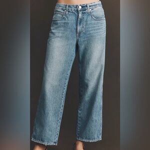 Worn Twice AMO Billie Jean Light Vintage Wash No Holes! Sz 25